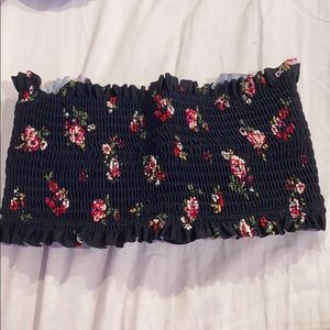 Floral Bathing Suit Top